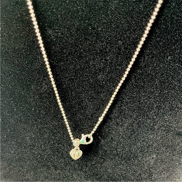 LAGOS Elegant Sterling Silver Cross Pendant Necklace 18” - Picture 3 of 9